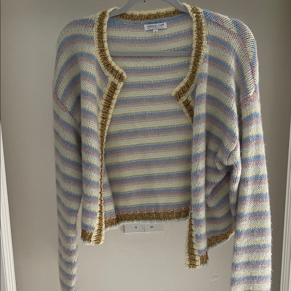 Striped Cardigan